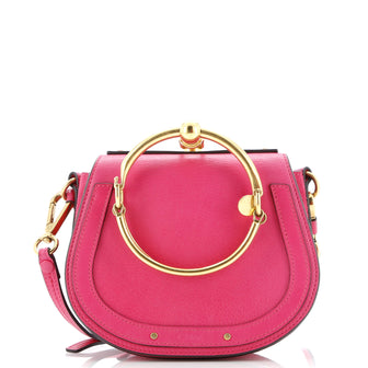Chloe Nile Crossbody Bag Leather Small