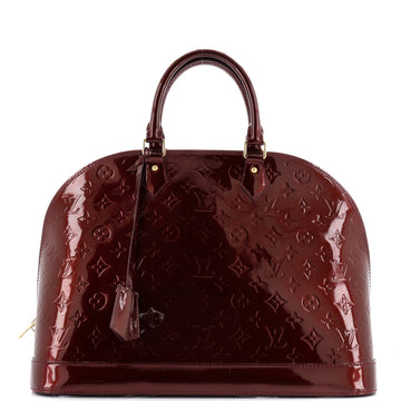 Louis Vuitton Alma Handbag Monogram Vernis GM
