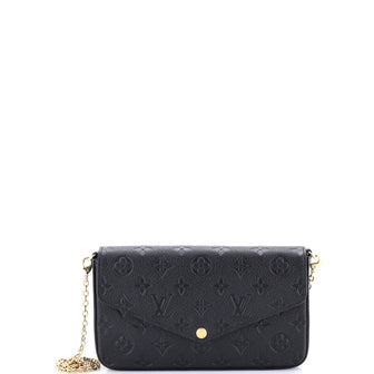 Louis Vuitton Felicie Pochette Monogram Empreinte Leather