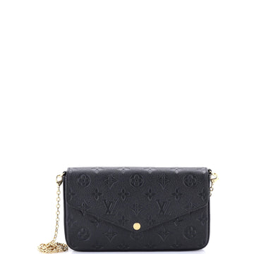 Louis Vuitton Felicie Pochette Monogram Empreinte Leather