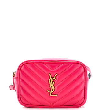 Saint Laurent Lou Belt Bag Matelasse Chevron Leather