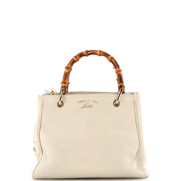 Gucci Bamboo Shopper Tote Leather Small