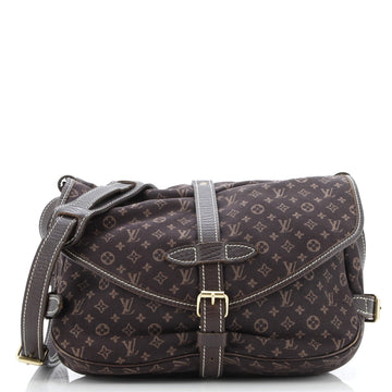 Louis Vuitton Saumur Handbag Mini Lin 30