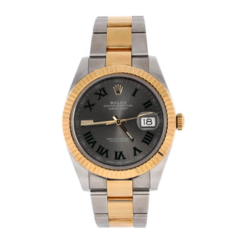 Oyster Perpetual Datejust II Wimbledon Automatic Watch Stainless Steel and Yellow Gold 41