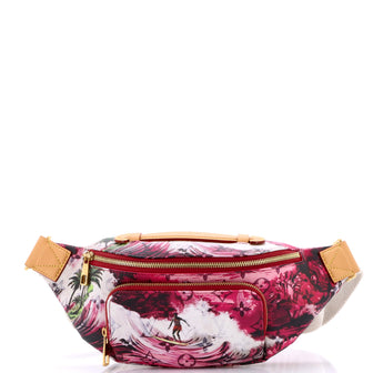 Louis Vuitton Rush Bumbag Limited Edition Surfing Monogram Canvas