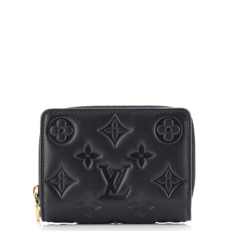 Louis Vuitton Lou Wallet Monogram Embossed Lambskin