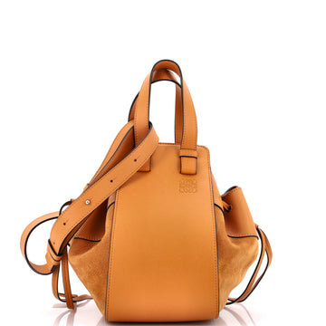 Loewe Hammock Bag Leather and Suede Small