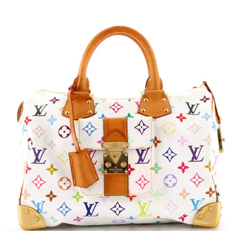 Louis Vuitton Speedy Handbag Monogram Multicolor 30
