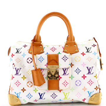 Louis Vuitton Speedy Handbag Monogram Multicolor 30