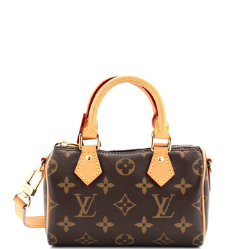 Louis Vuitton Speedy Bandouliere NM Bag Monogram Canvas Nano