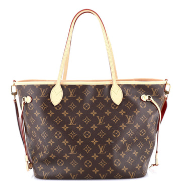 Louis Vuitton Neverfull Bandouliere Inside Out Monogram Canvas and Textile MM