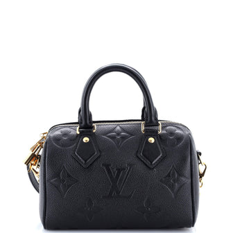 Louis Vuitton Speedy Bandouliere Bag Monogram Empreinte Giant 20
