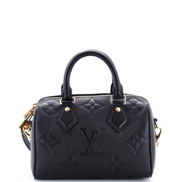 Louis Vuitton Speedy Bandouliere Bag Monogram Empreinte Giant 20