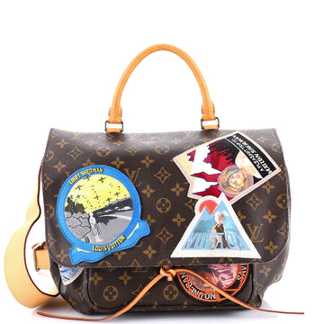 Louis Vuitton Cindy Sherman Camera Messenger Bag Patch Embellished Monogram Canvas