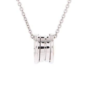 Bvlgari B.Zero1 Pendant Necklace 18K White Gold