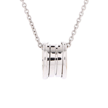 Bvlgari B.Zero1 Pendant Necklace 18K White Gold