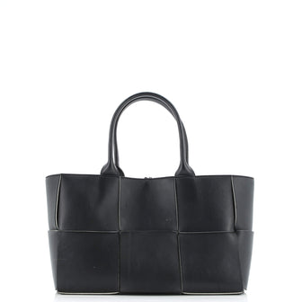Bottega Veneta Arco Tote Maxi Intrecciato Leather Small