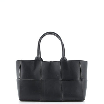 Bottega Veneta Arco Tote Maxi Intrecciato Leather Small