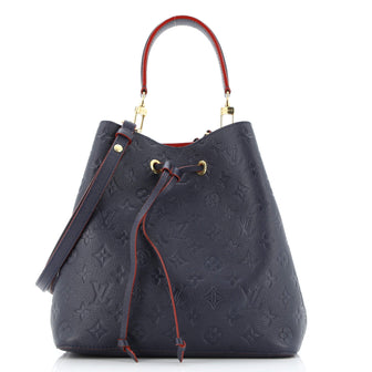 Louis Vuitton NeoNoe Handbag Monogram Empreinte Leather MM