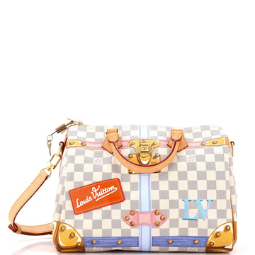 Louis Vuitton Speedy Bandouliere Bag Limited Edition Damier Summer Trunks 30