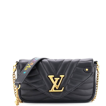 Louis Vuitton New Wave Chain Pochette Quilted Leather