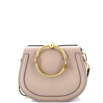 Chloe Nile Crossbody Bag Leather Medium