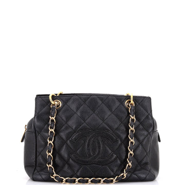 Chanel Petite Timeless Tote Quilted Caviar