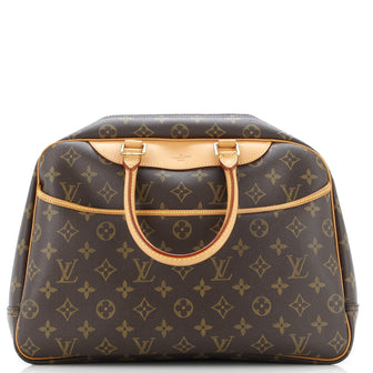 Louis Vuitton Deauville Handbag Monogram Canvas