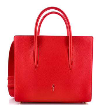 Christian Louboutin Paloma Tote Embellished Leather Medium