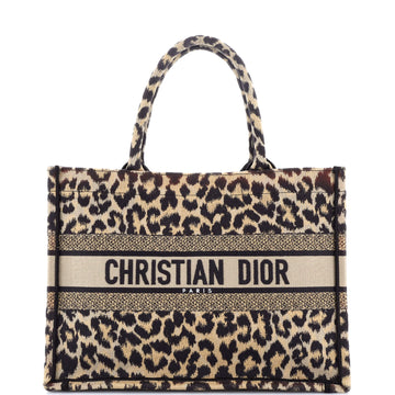 Christian Dior Book Tote Embroidered Canvas Medium
