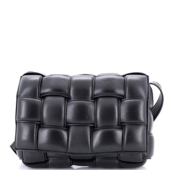 Bottega Veneta Cassette Crossbody Bag Padded Maxi Intrecciato Leather Small