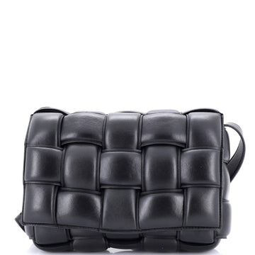 Bottega Veneta Cassette Crossbody Bag Padded Maxi Intrecciato Leather Small