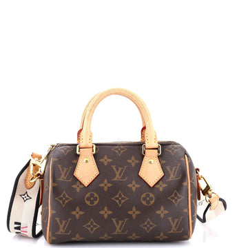 Louis Vuitton Speedy Bandouliere Bag Monogram Canvas 20