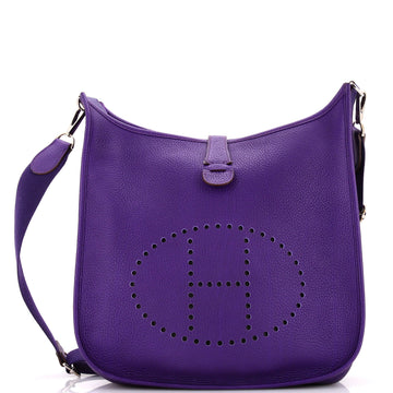 Hermes Evelyne Bag Gen III Clemence GM