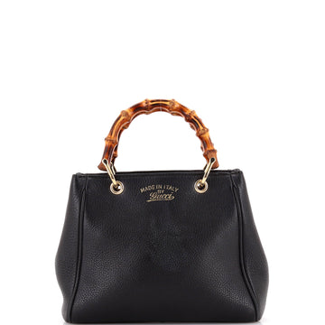 Gucci Bamboo Shopper Tote Leather Mini