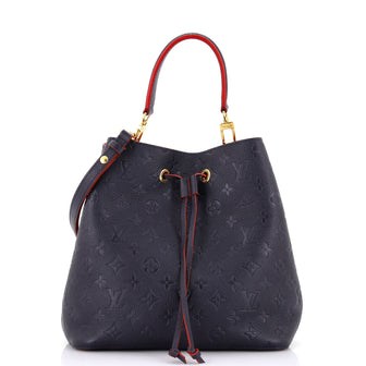 Louis Vuitton NeoNoe Handbag Monogram Empreinte Leather MM