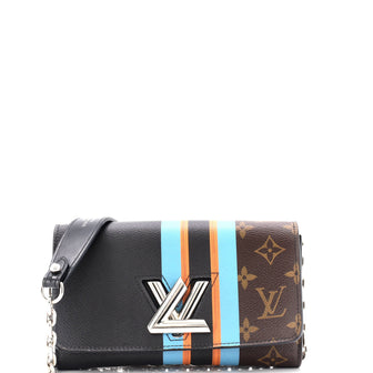 Louis Vuitton Twist Chain Wallet Limited Edition Monogram Canvas