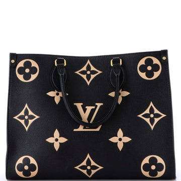 Louis Vuitton OnTheGo Tote Bicolor Monogram Empreinte Giant MM