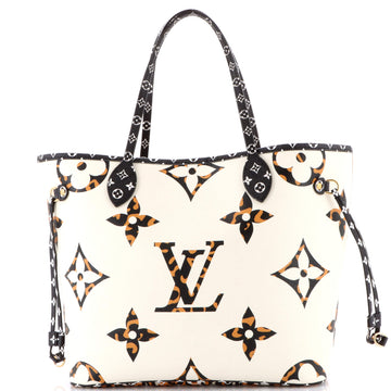 Louis Vuitton Neverfull NM Tote Limited Edition Jungle Monogram Giant MM