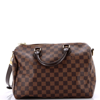 Louis Vuitton Speedy Bandouliere Bag Damier 30