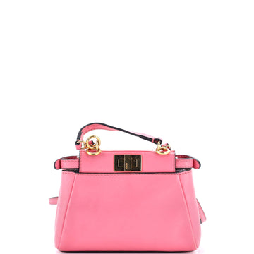 Fendi Peekaboo Bag Leather Micro
