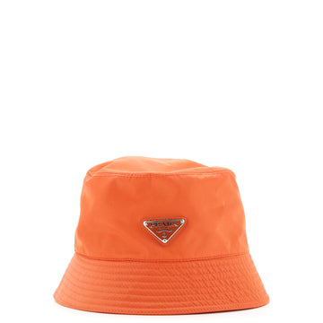 Prada Logo Bucket Hat Printed Re-Nylon