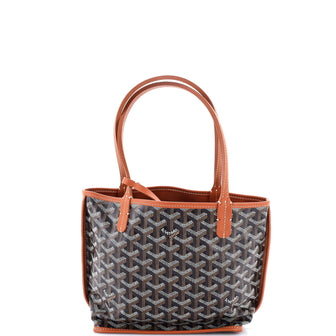 Goyard Anjou Reversible Tote Printed Coated Canvas Mini