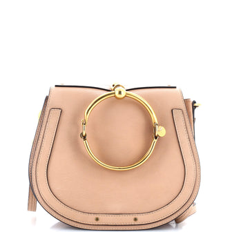 Chloe Nile Crossbody Bag Leather Medium