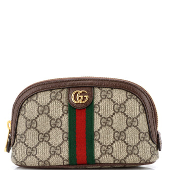 Gucci Ophidia Cosmetic Case GG Coated Canvas Medium
