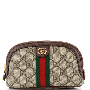 Gucci Ophidia Cosmetic Case GG Coated Canvas Medium