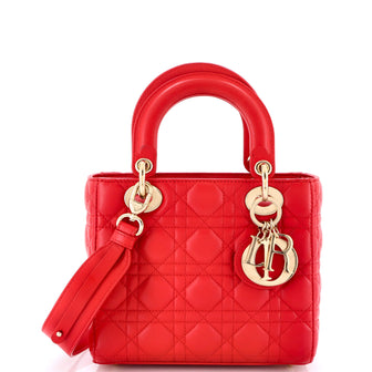 Christian Dior My ABCDior Lady Dior Bag Cannage Quilt Leather Small