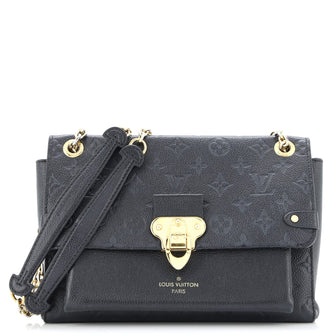 Louis Vuitton Vavin Handbag Monogram Empreinte Leather MM