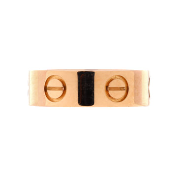Cartier Love Band Ring 18K Rose Gold