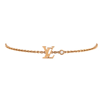 Louis Vuitton Idylle Blossom LV Bracelet 18K Rose Gold with Diamond